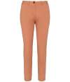 NS737 Native Spirit Ladies Chino Trousers Peach colour image